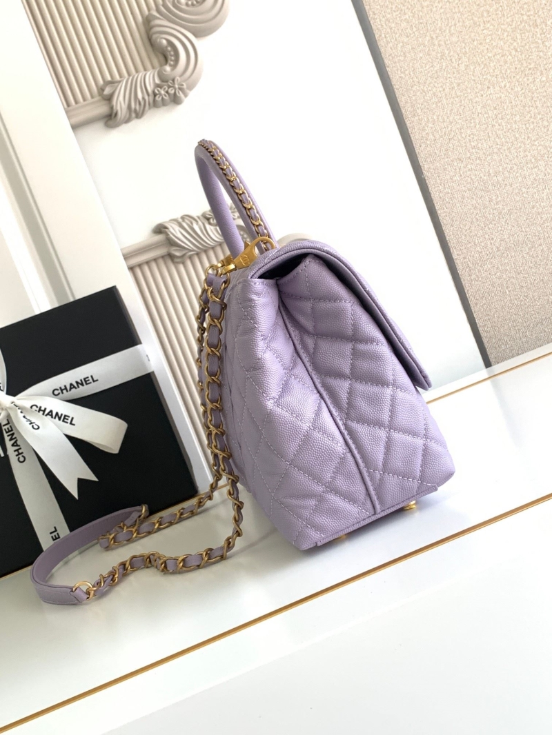 Ch**el top handle bags